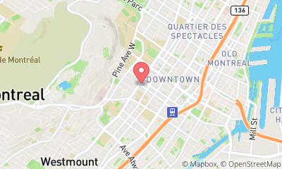 map, Public relations firm Brigitte Chabot Communications in Montréal (QC) | WebMetric