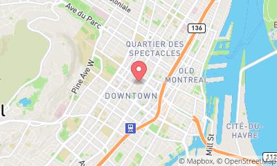 map, Email Marketing J7 Media in Montréal (QC) | WebMetric