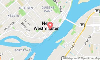 map, Stellar Social Media Marketing - SEM in New Westminster (BC) | WebMetric