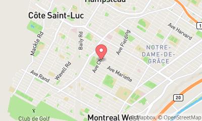 map, SEM Omnivision Design à Montréal (QC) | WebMetric